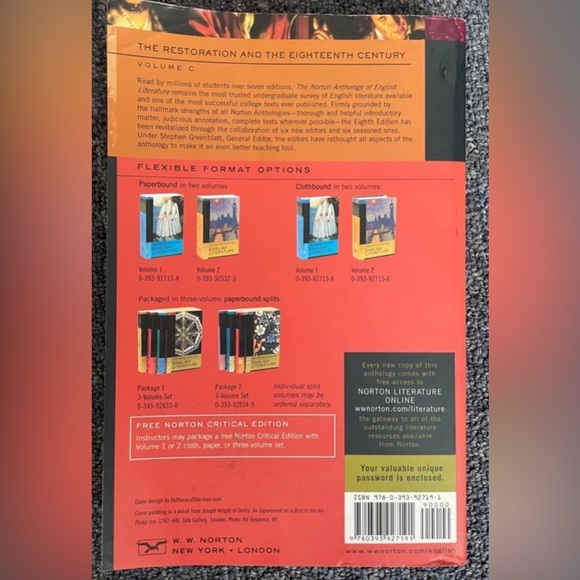 Stephen Greenblatt and 2 more
The Norton Anthology of English Literature - Picture 2 of 3